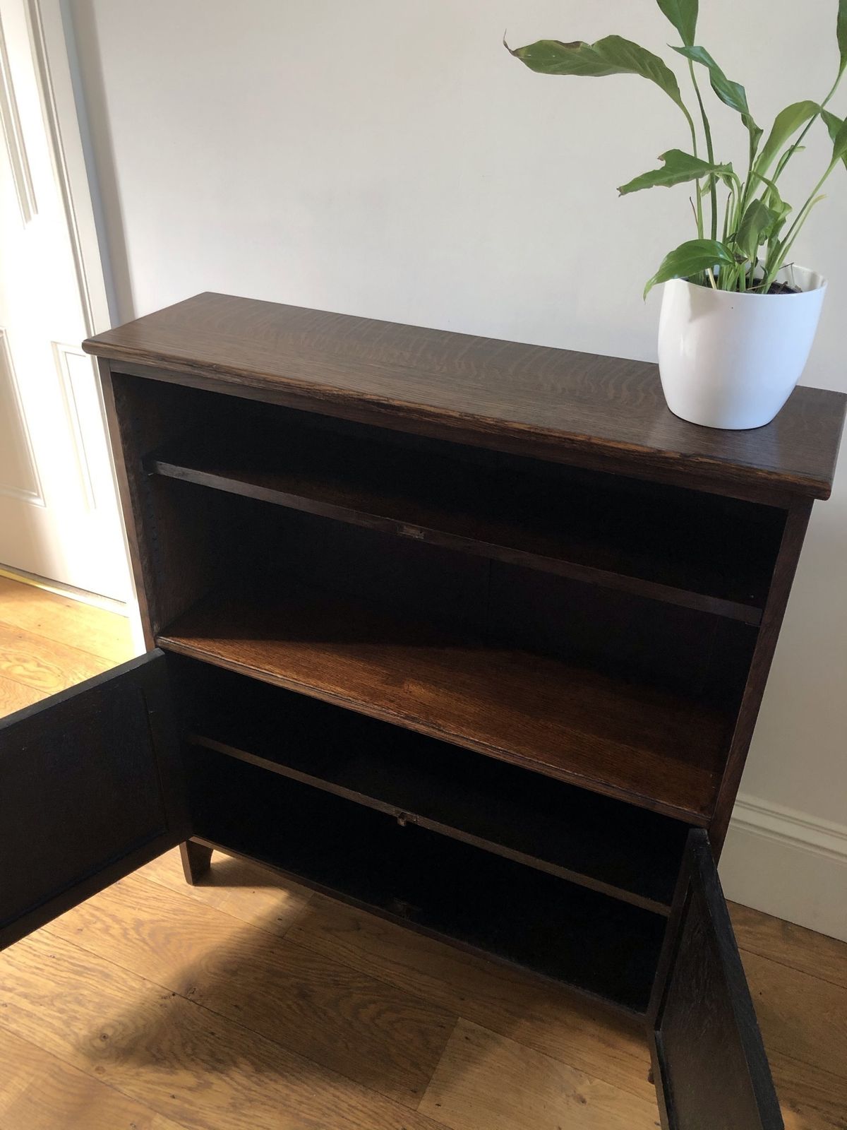photo for sale Bookcase With Cupboards Below/Display Cabinet