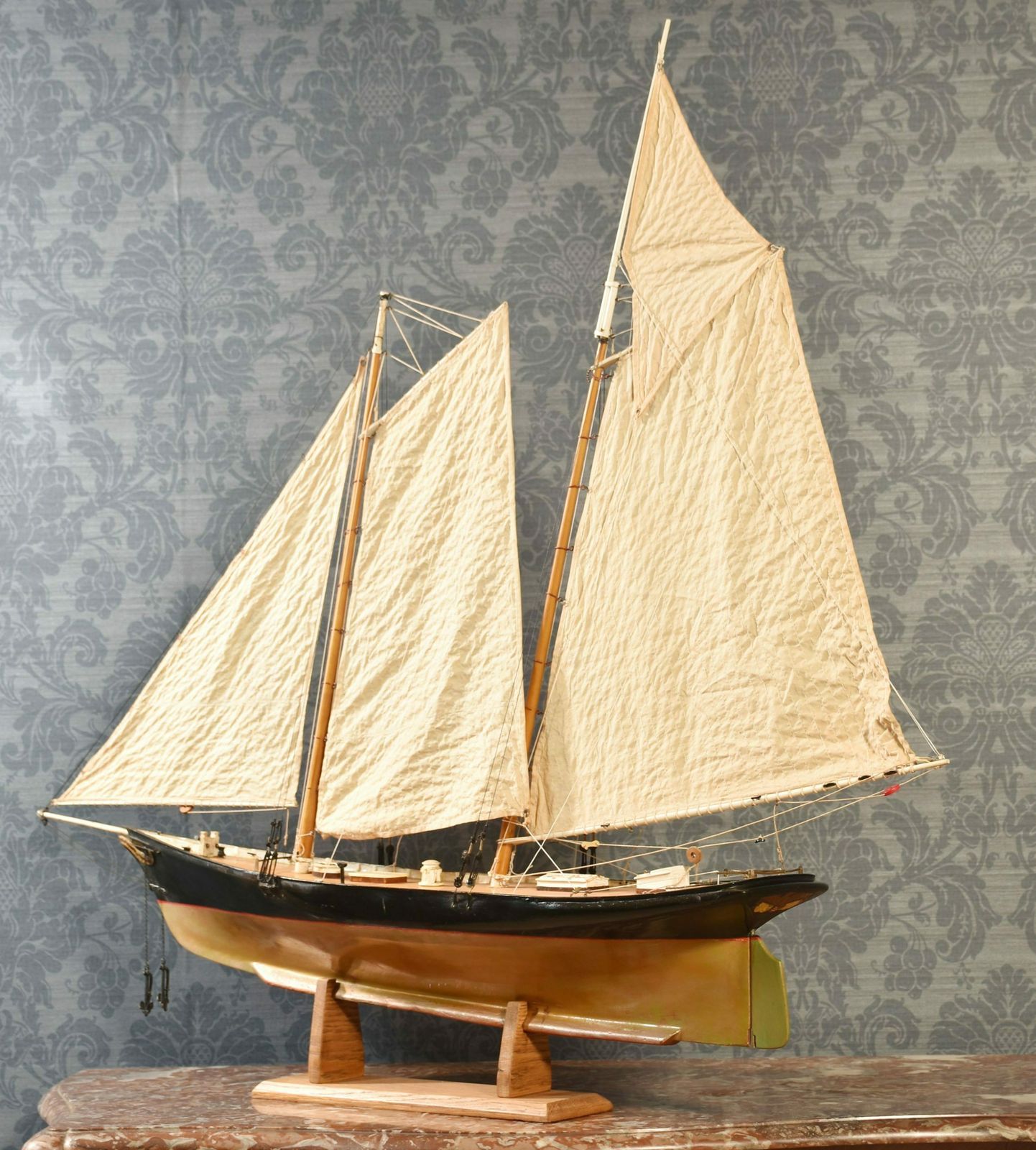 Model Of A Racing Yacht photo furniture