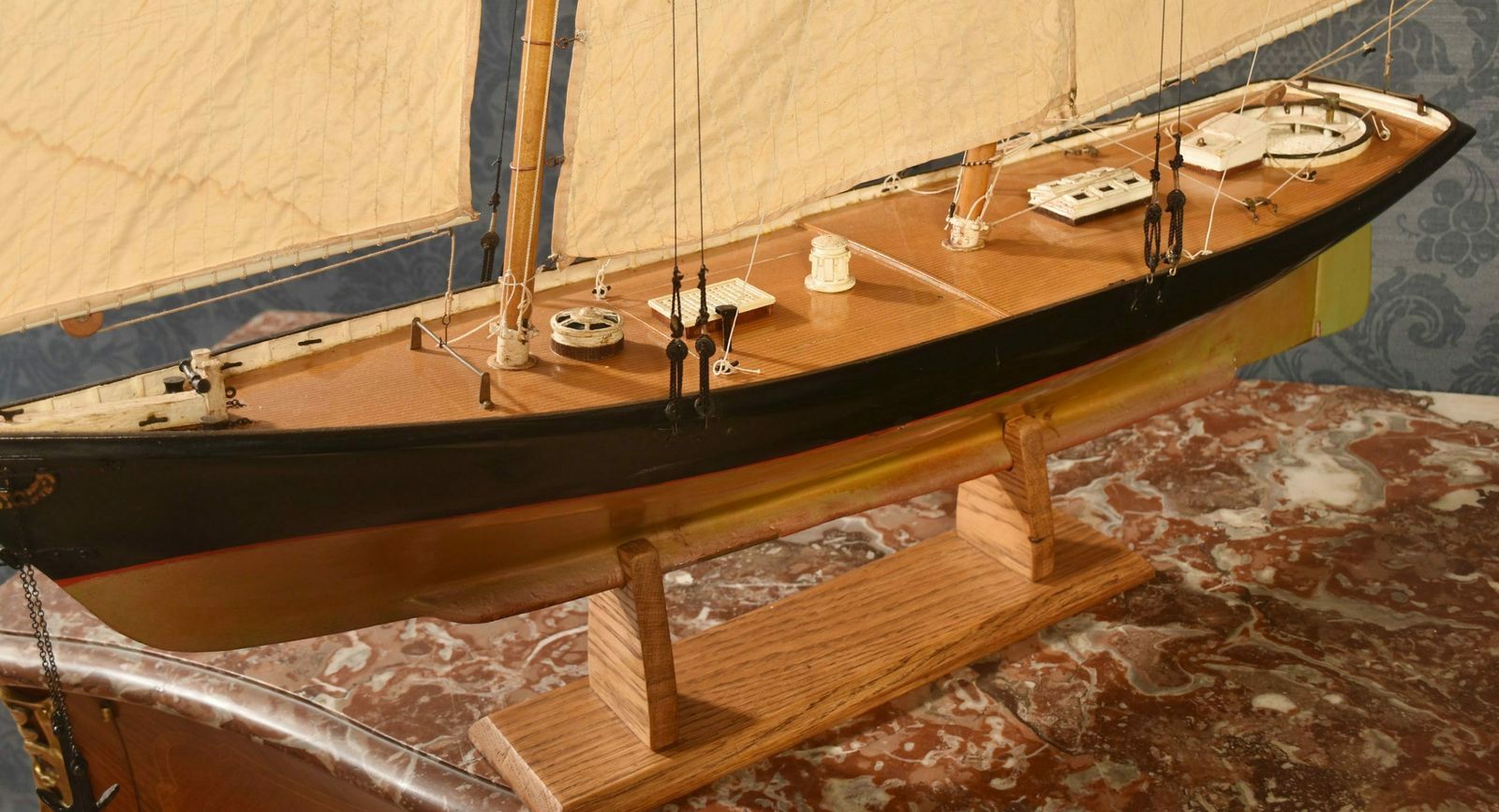 Model Of A Racing Yacht photo 1374.0