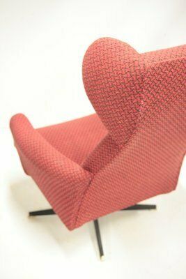 Mid Century Swivel Armchair, Former Czechoslovakia, 1960s photo 313.0