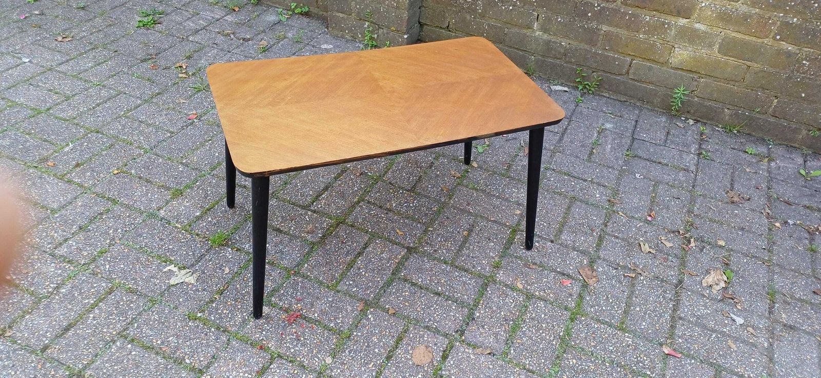 Classic Vintage 1960s Retro Coffee Table. Quirky Side Table Tv Media Stand