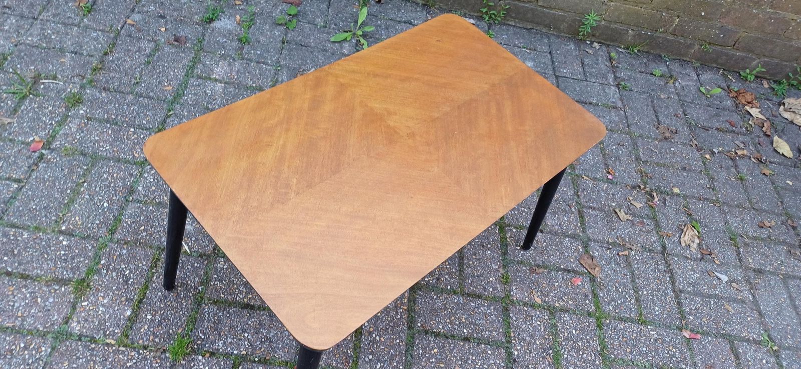 Classic Vintage 1960s Retro Coffee Table. Quirky Side Table Tv Media Stand photo for sale