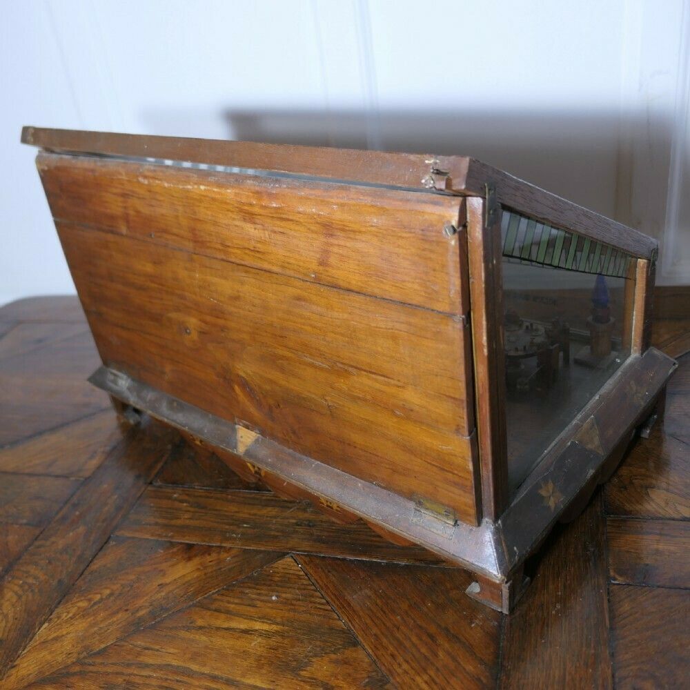 Early 20th Century American Prisoner Art Diorama Monkey Saloon Bar photo furniture