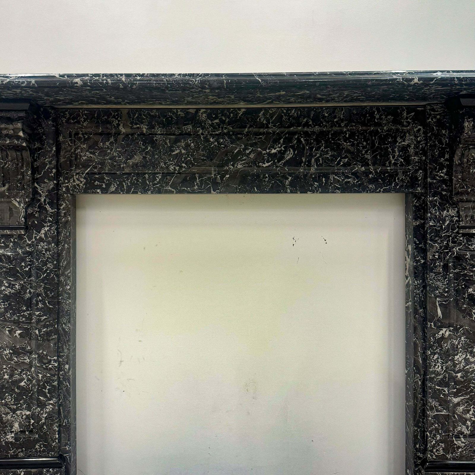 Antique Victorian St Anne's Marble Fireplace Surround | Pair Available photo vintage