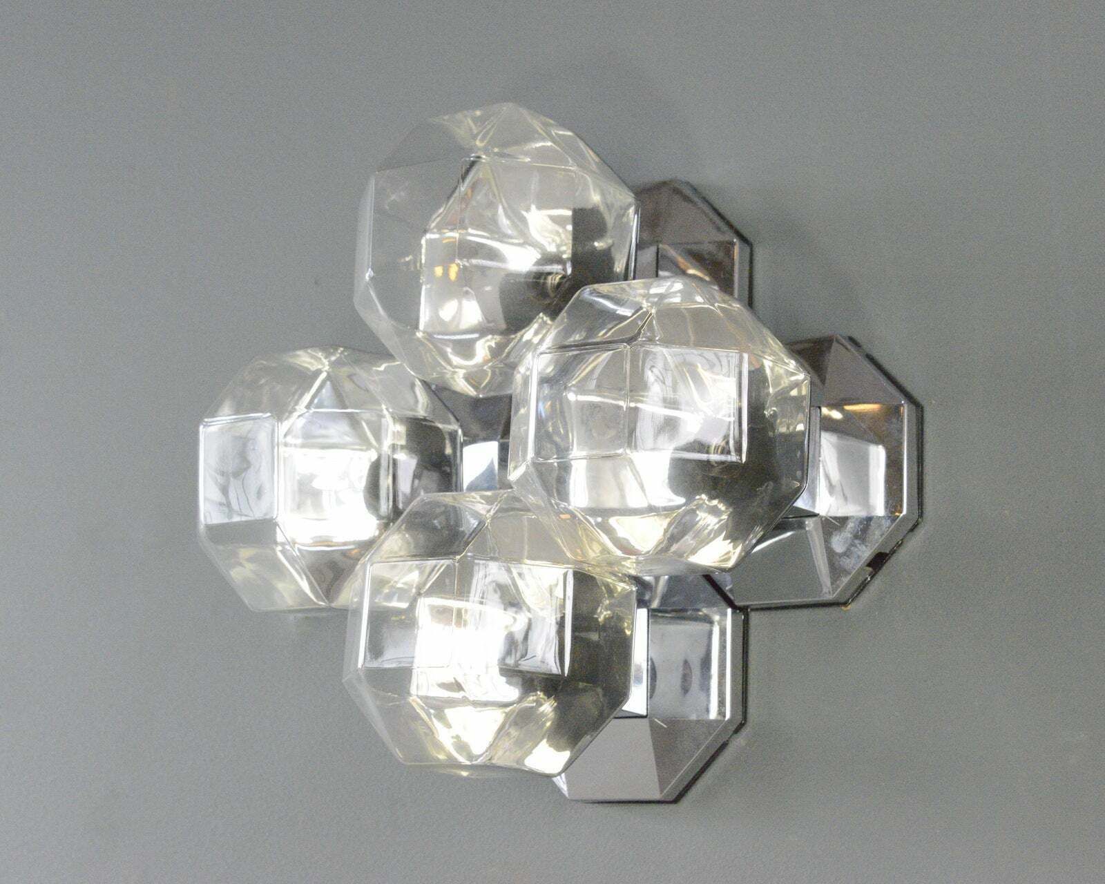Modular Wall Lights By Mokoto Ishii For Staff Circa 1970s photo vintage