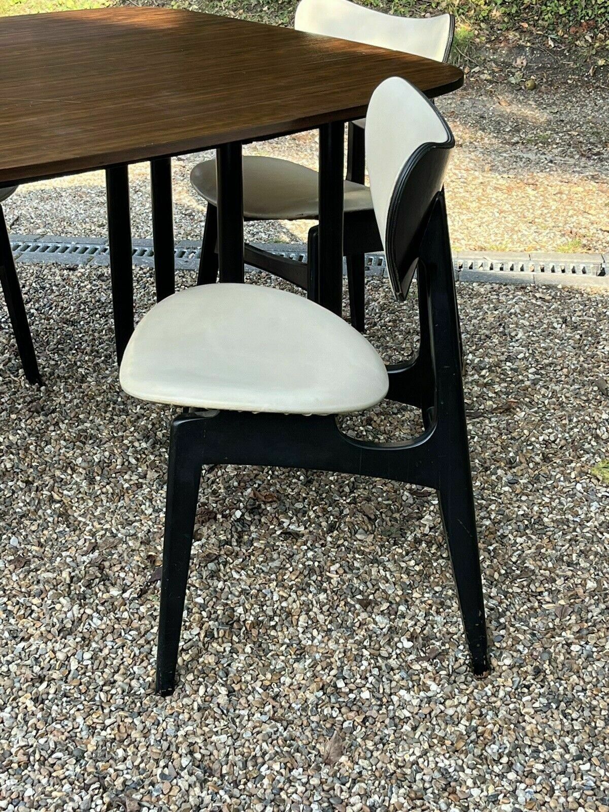 Mid Century G Plan Extending Dining Table & 4 Chairs photo 740.0