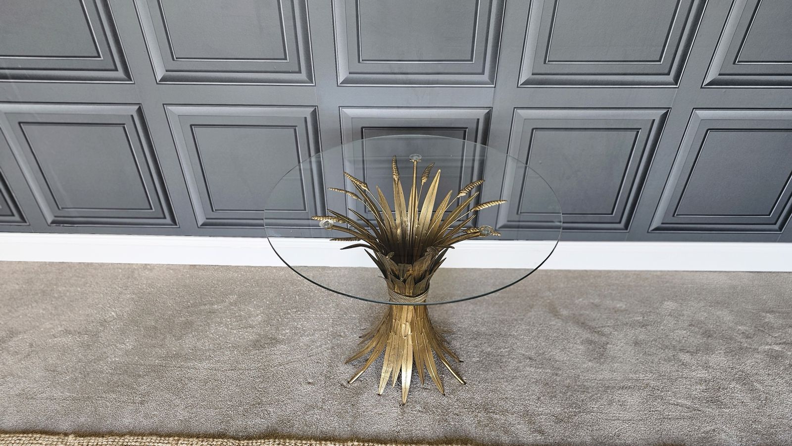 Sheaf Of Wheat Coffee Table  In Coco Chanel Style photo furniture