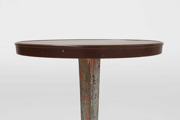 Bistro Table With Bakelite Top By Louis Vuitton For Rex, France, 1930s photo for sale
