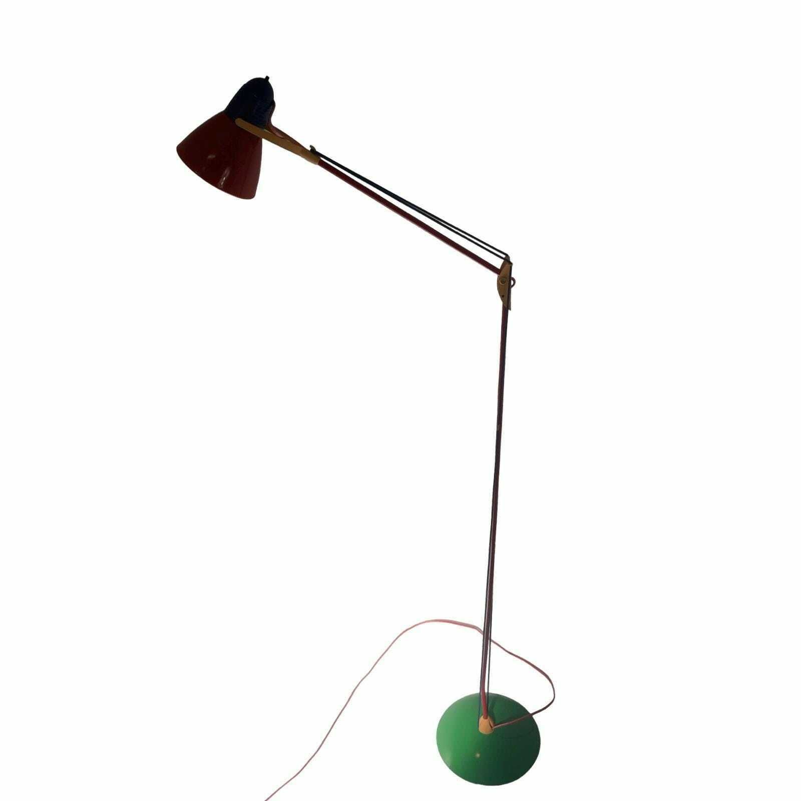 Memphis Style / Postmodern / Space Age   Floor Lamp   Fully Adjustable photo Lighting