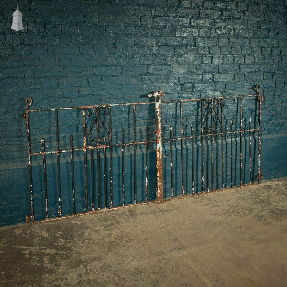 Driveway Double Gates, Wrought Iron