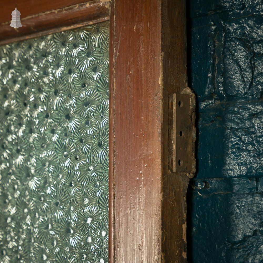 Half Glazed Door, 4 Panel Textured Glazing photo vintage