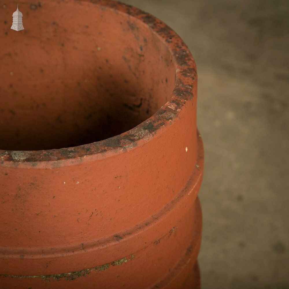Chimney Pot Planters, Pair photo vintage