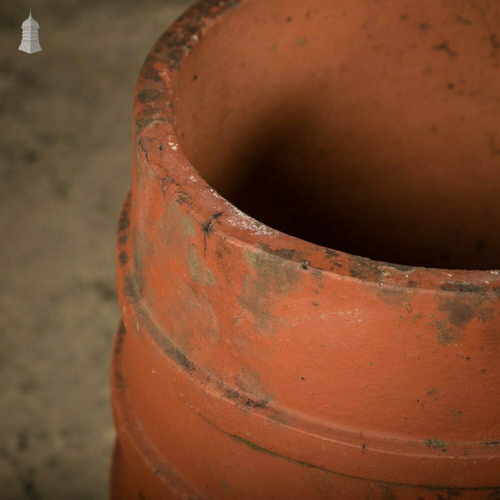 photo vinterior Chimney Pot Planters, Pair