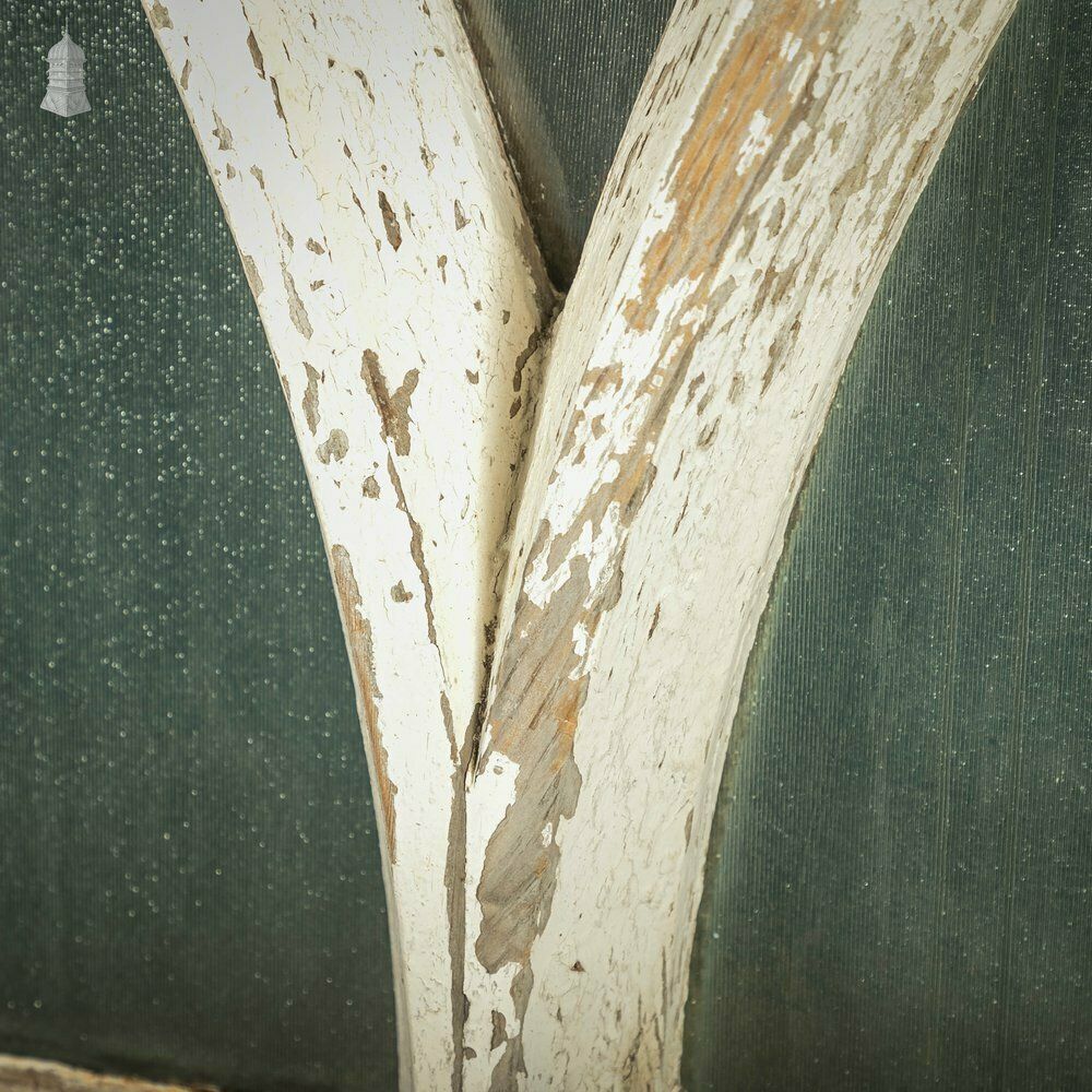 Arch Top Window, Gothic Style, Wooden Frame