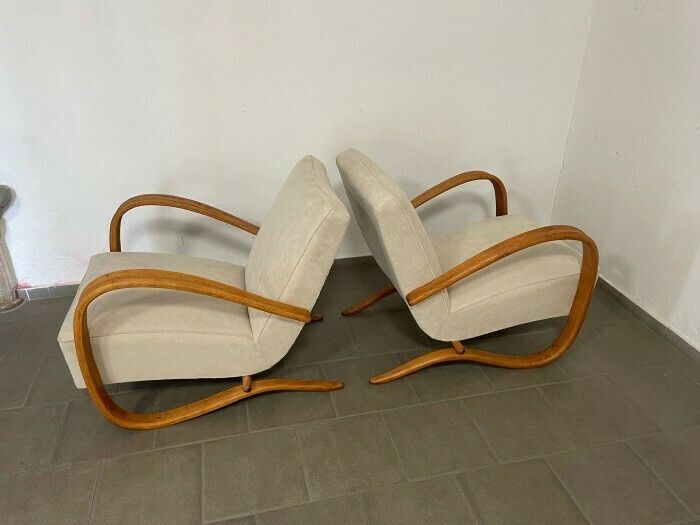 Set Of Armchairs Halabala   H269 photo vinterior