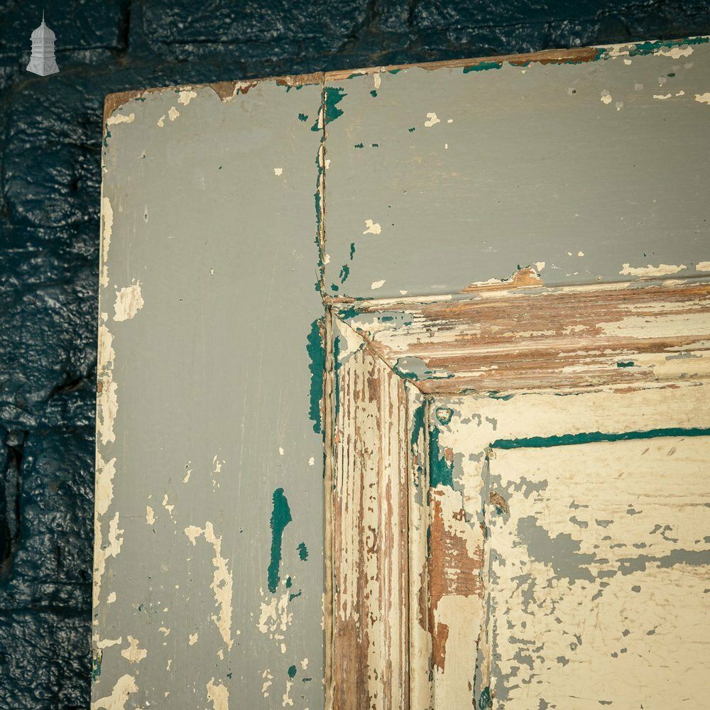 Pine Paneled Door, 5 Moulded Panel photo for sale