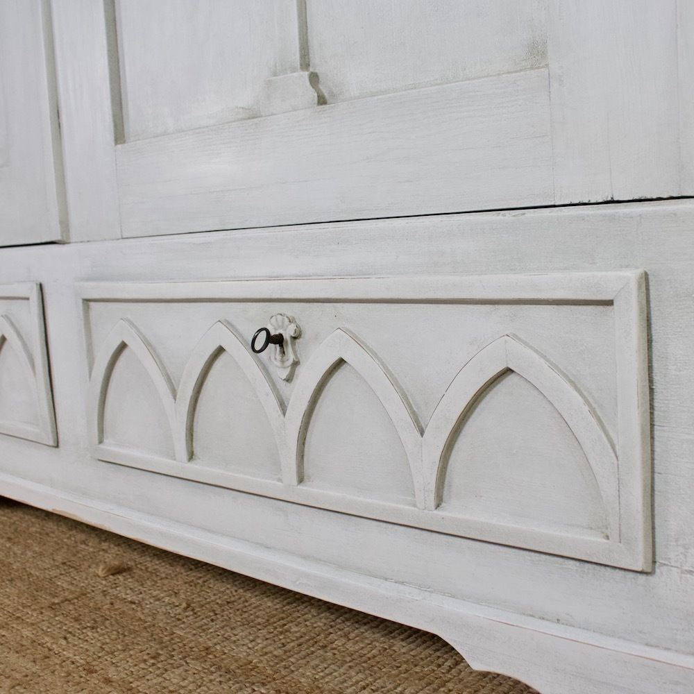Large Antique Continental Wardrobe photo Furniture