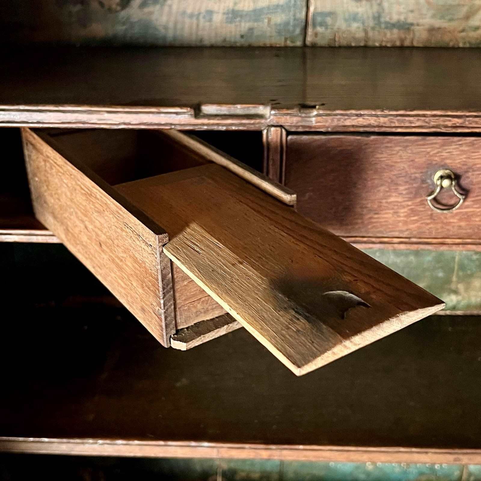 A Georgian Oak Estate Or Housekeepers Cupboard photo 6450.0