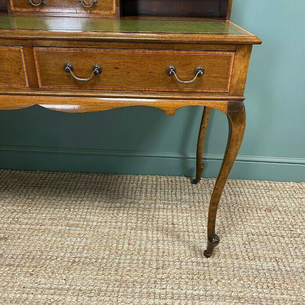 Fine Quality Edwardian Mahogany Antique Writing Desk photo 1295.0