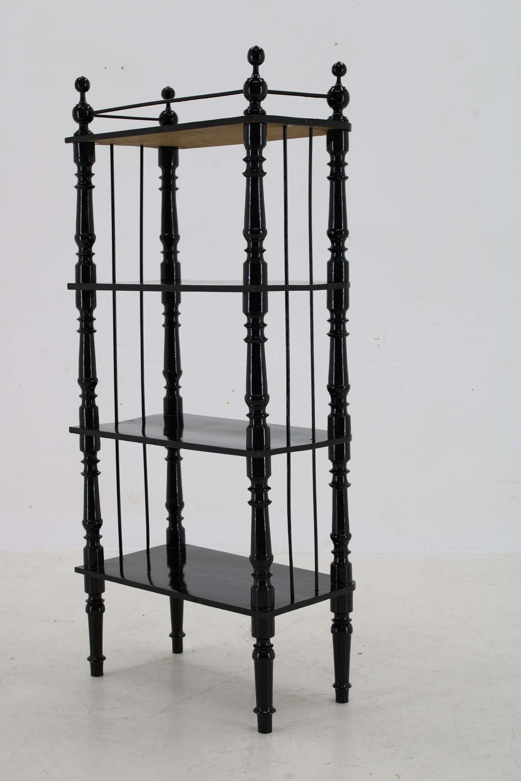 1950s Wooden Etagere, Czechoslovakia photo buy