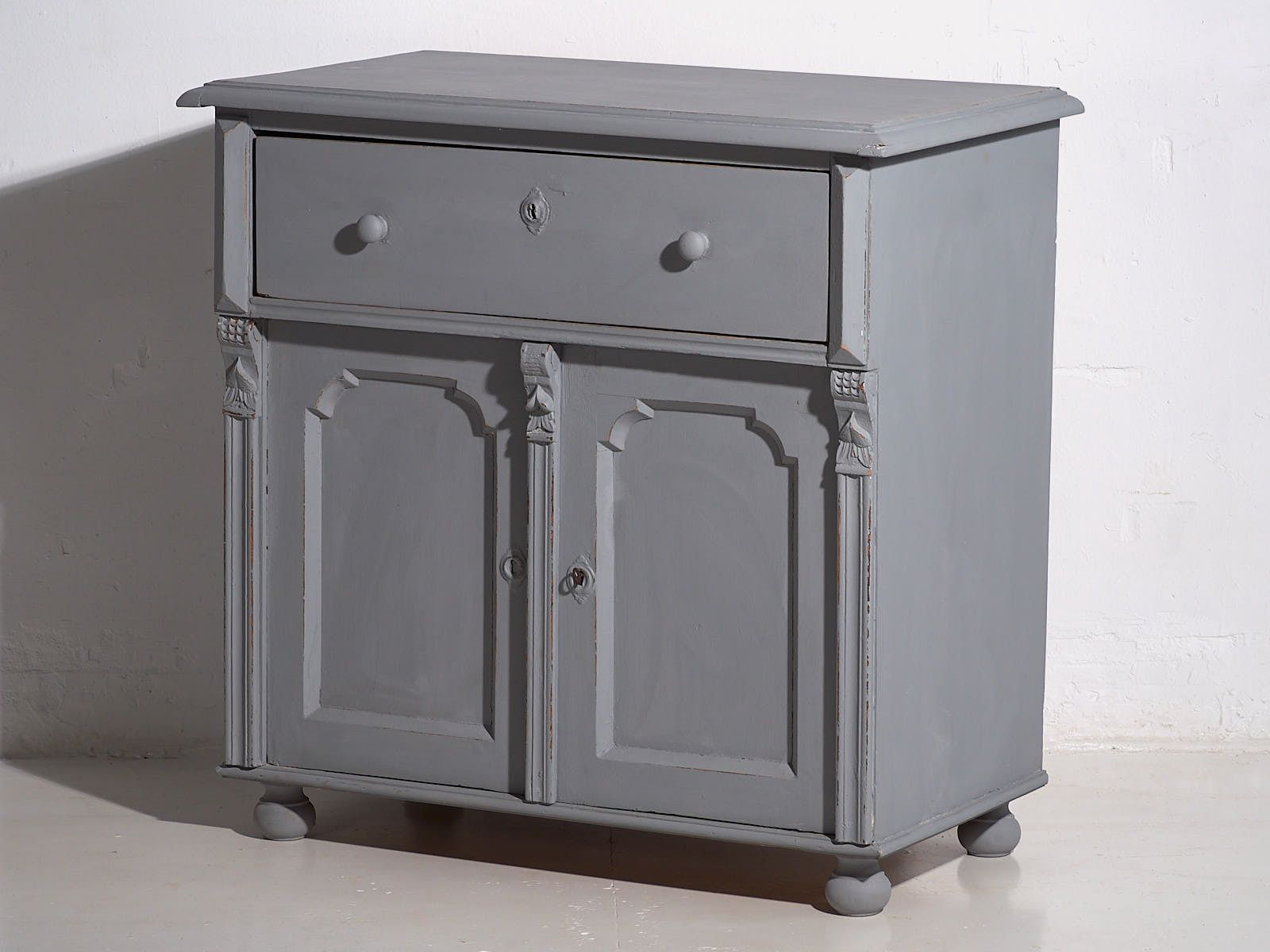 Antique Two Door Living Room Chest Of Drawers (C.1920) #15 photo 1030.0