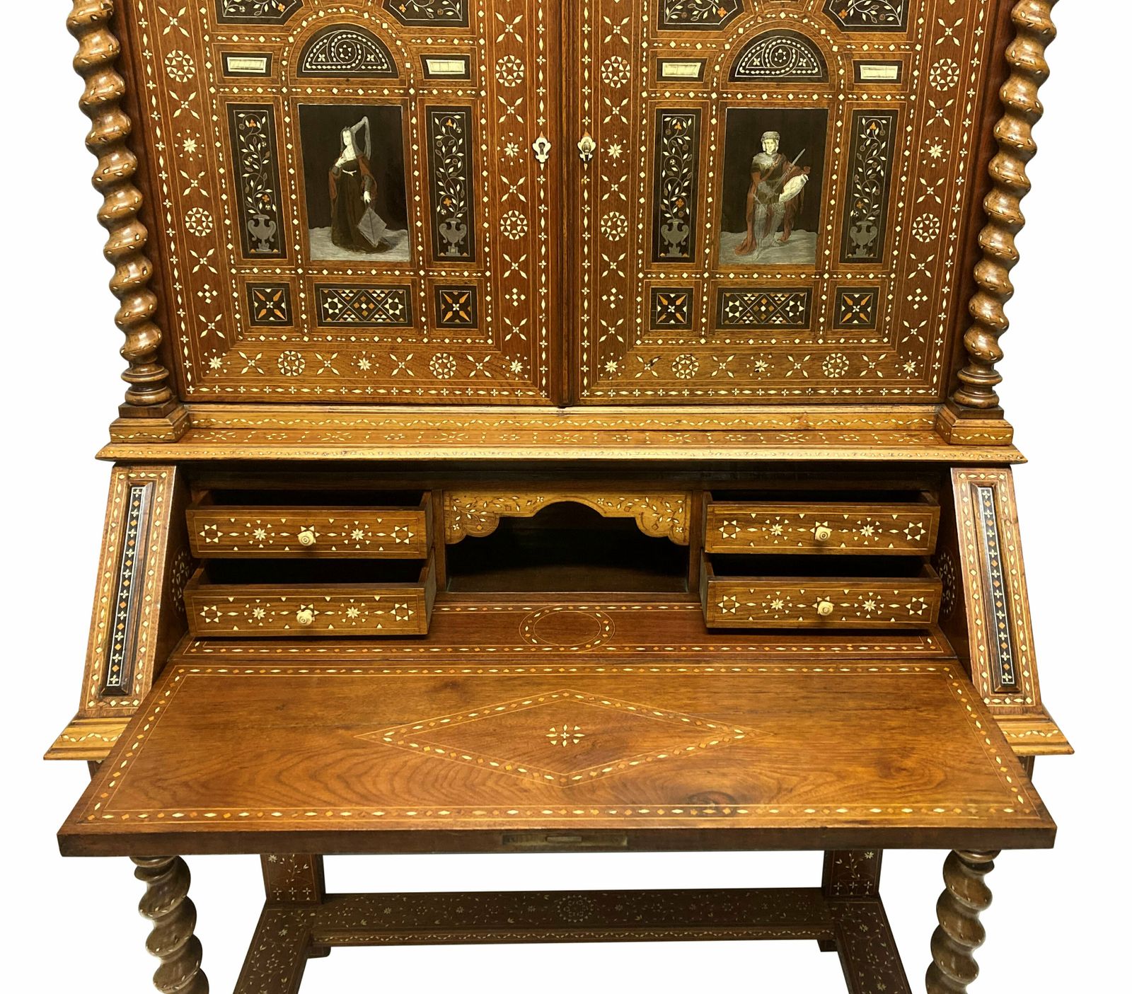 A Cabinet Secretaire By Adriano Brambilla In The Moorish Taste photo furniture
