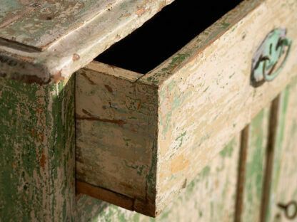 Furniture Antique Green Bedroom Dresser (C.1920) #8 photo