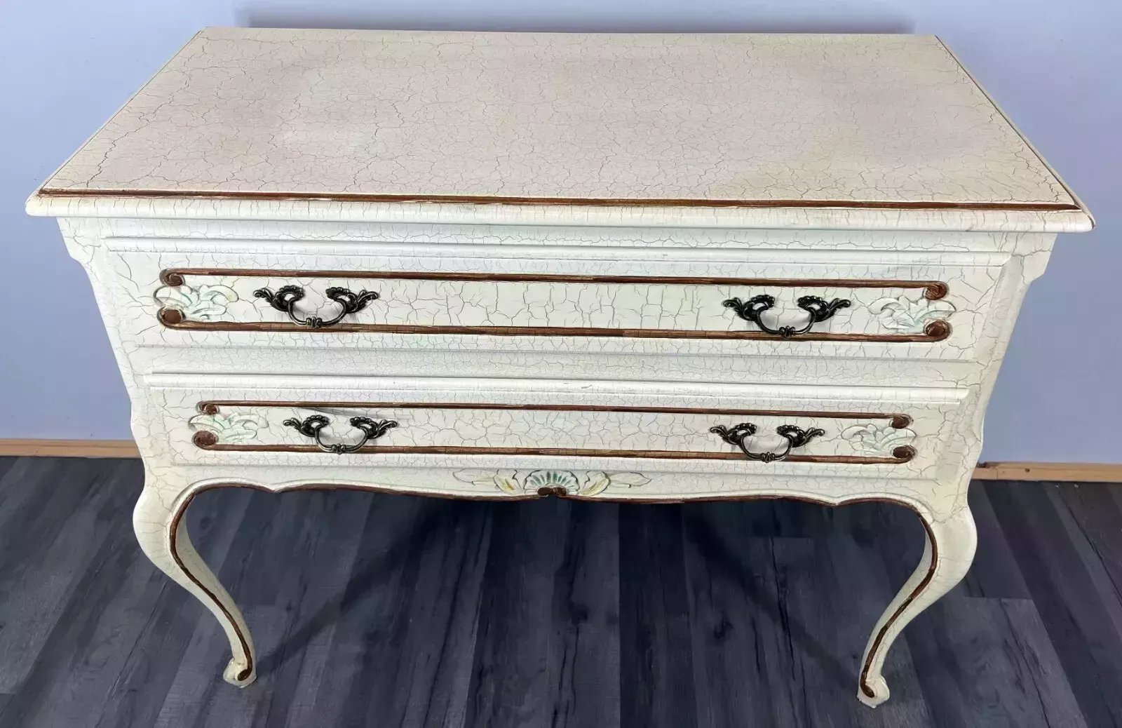 Vintage Chest Of Drawers Shabby Chic French Louis XIV / Sideboard