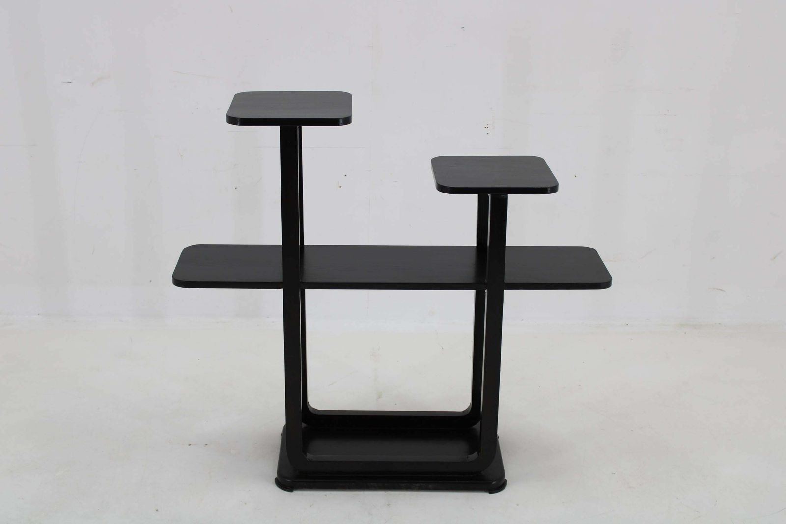 1950s Wooden Flower Stand, Czechoslovakia photo furniture