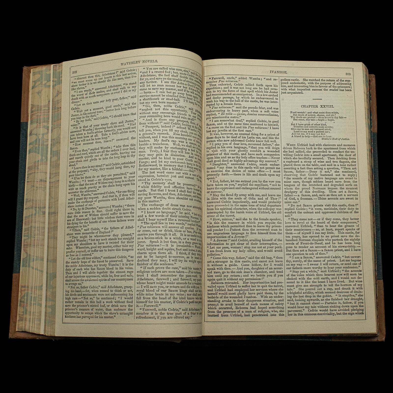 photo for sale Antique 4 Vols, Waverley Novels, Walter Scott, Scottish, Literary Set, Victorian