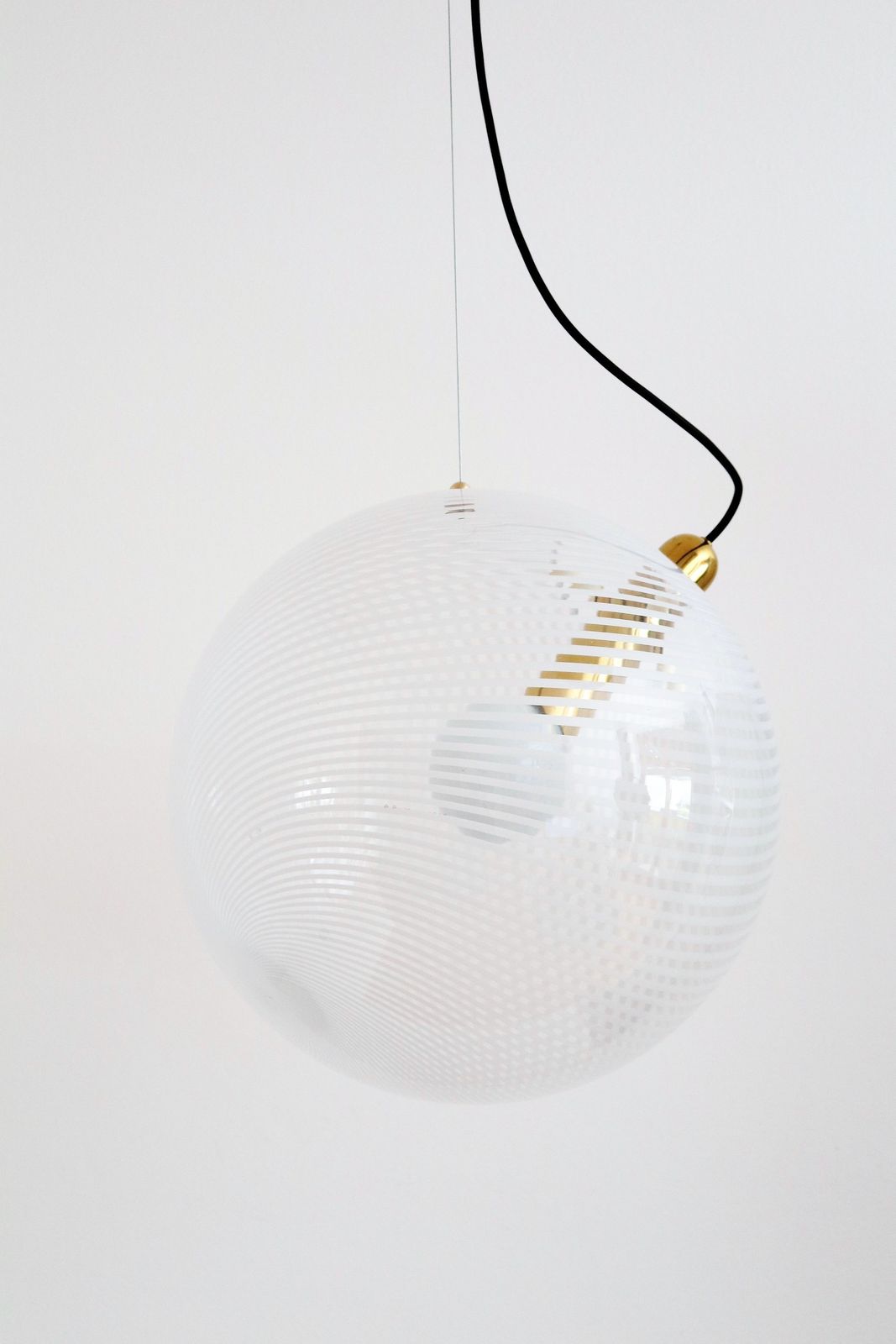 Italian Murano Glass Sphere By Ludovico Diaz De Santillana For Venini, 1980s photo 1850.0