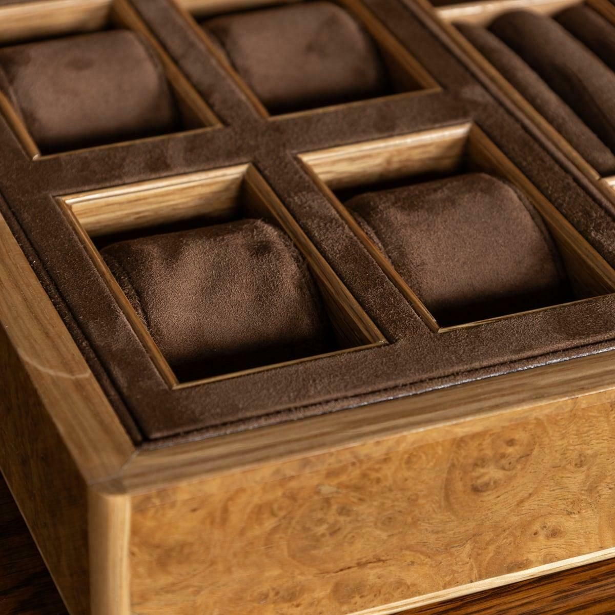 Home Decor Contemporary Watch & Jewellery Box Made In Pollard Oak photo
