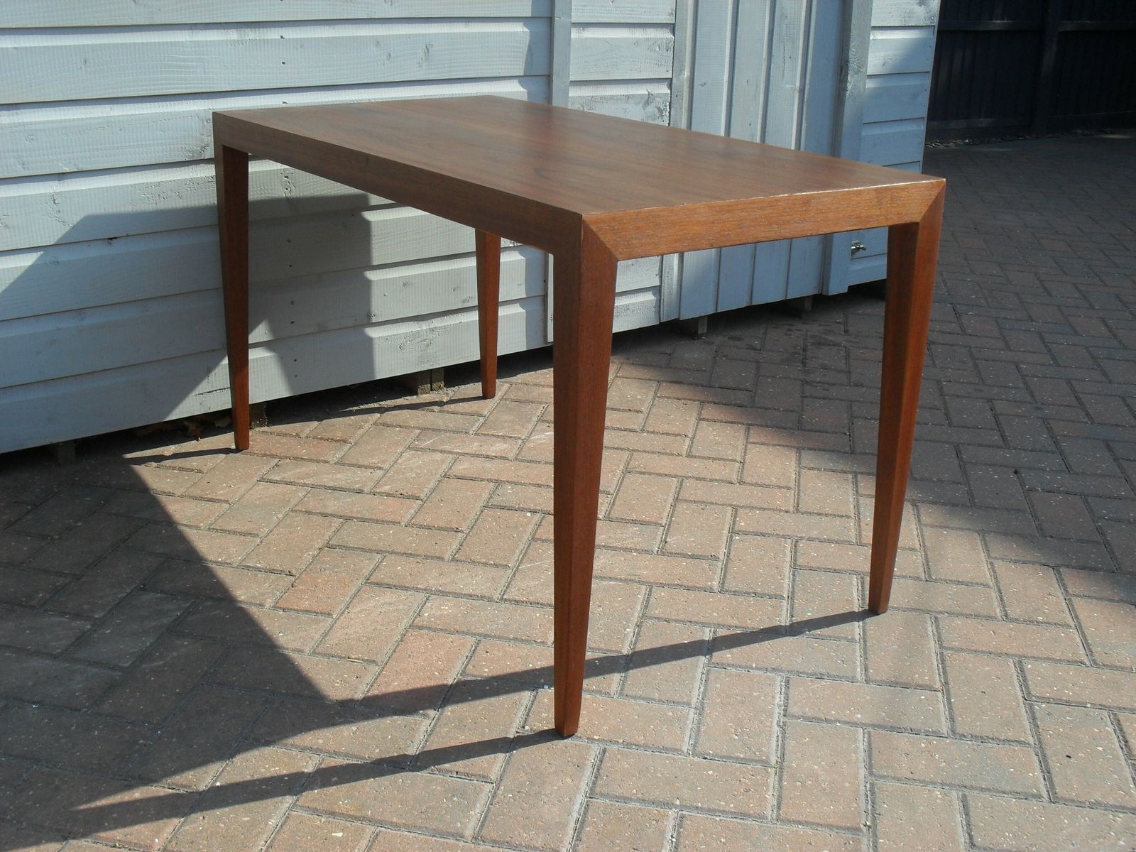 265.0 Mid Century Danish Teak Severin Hansen For Haslev Coffee Hallway Table photo