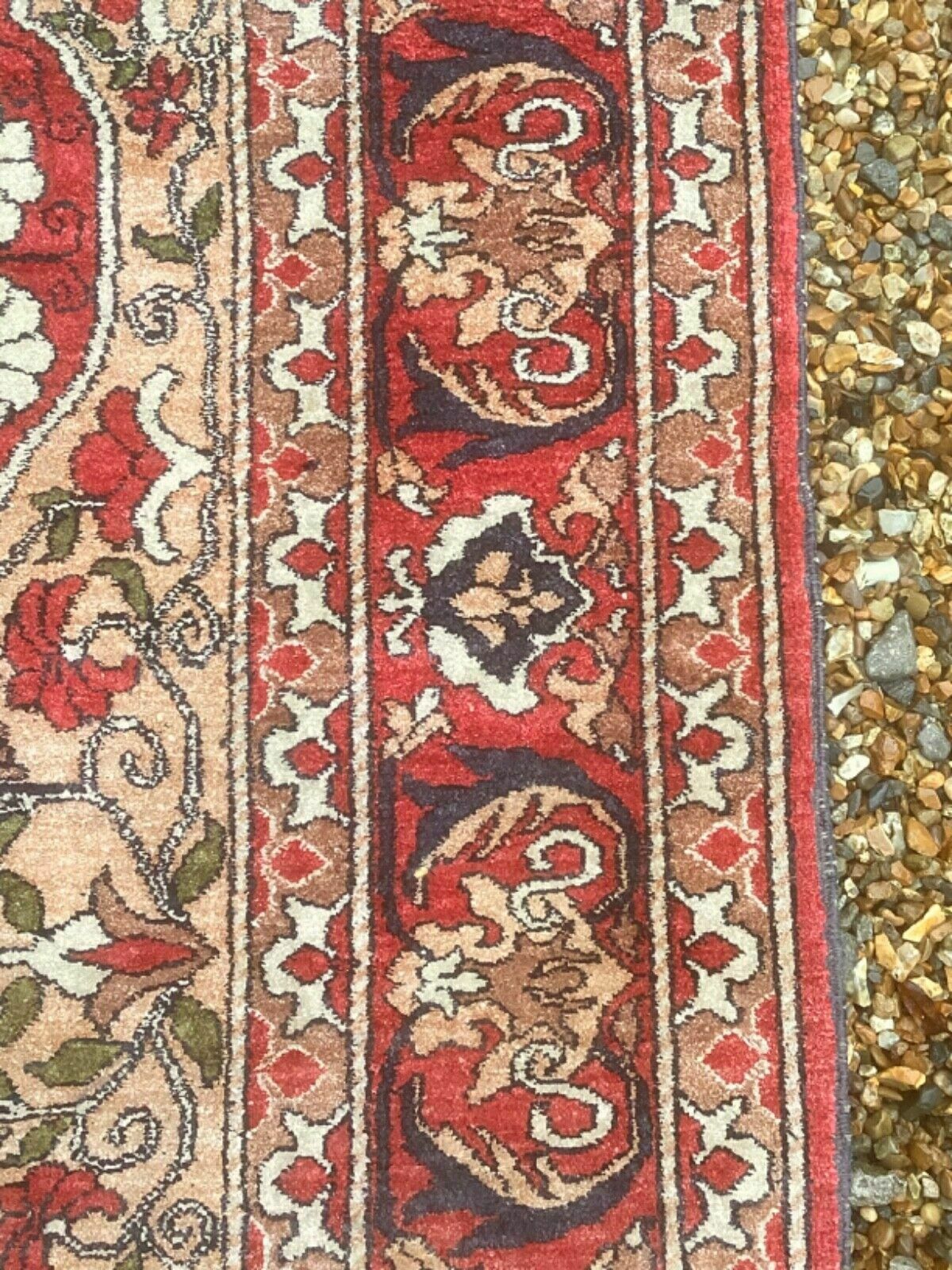 Fine Antique Turkman Silk Prayer Rug / Carpet photo buy