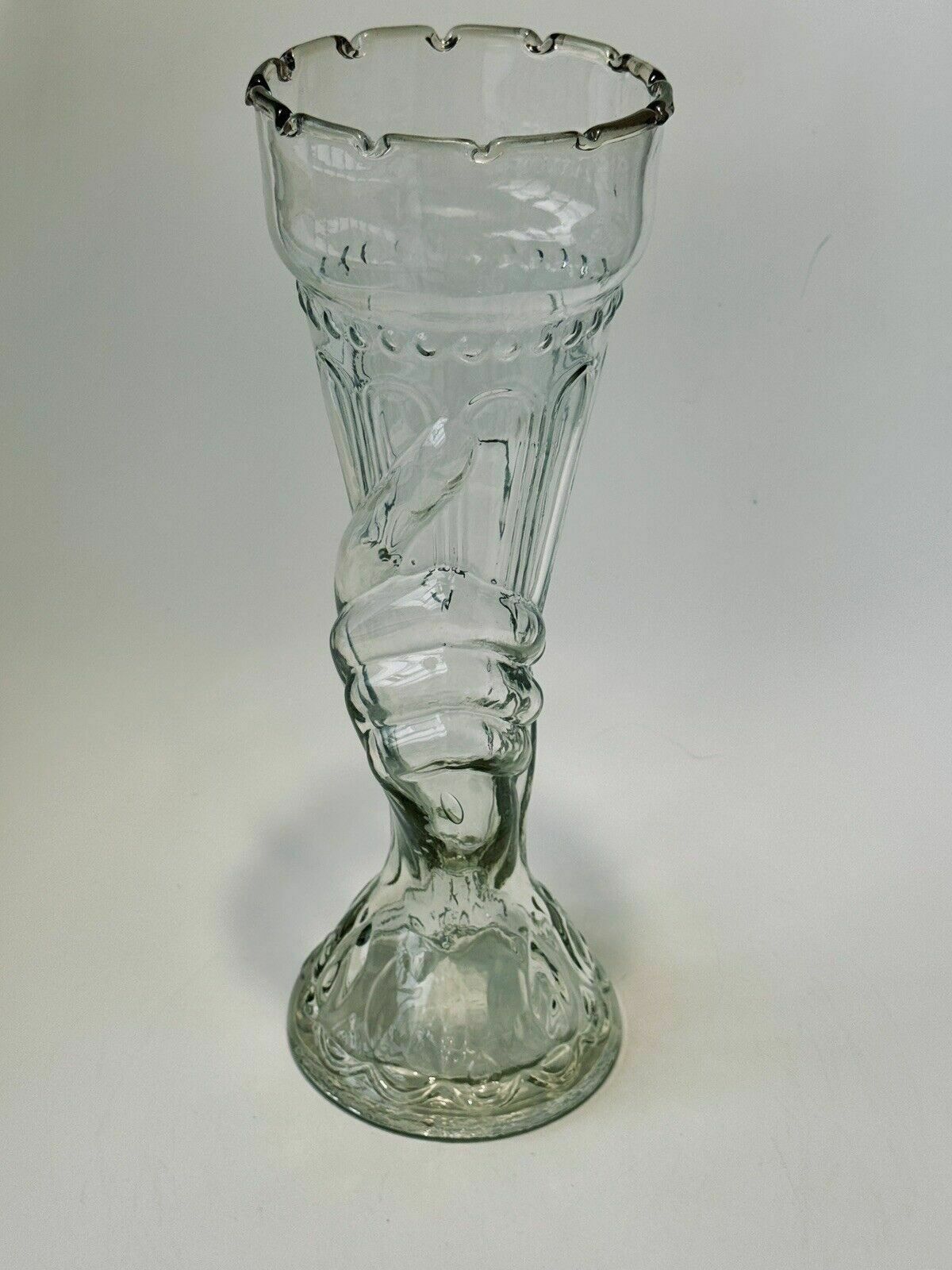 Statue Of Liberty French Antique Legras Glass Vase C1900 photo 50.0