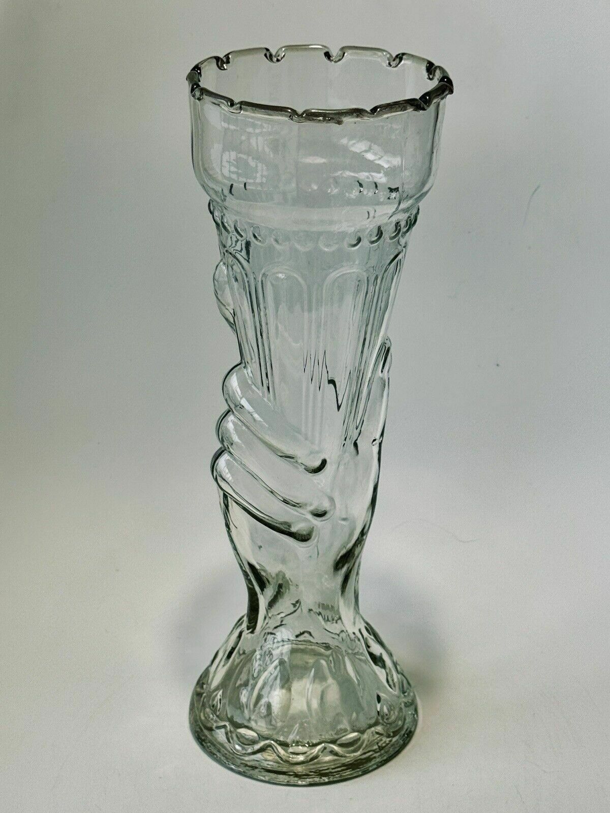 Statue Of Liberty French Antique Legras Glass Vase C1900 photo vinterior