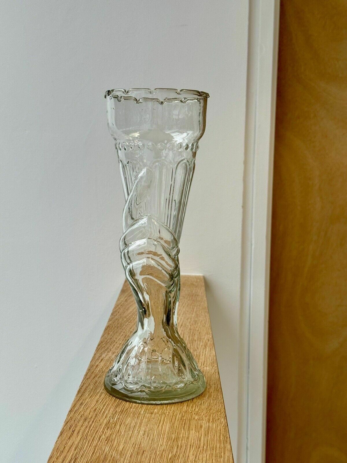 Statue Of Liberty French Antique Legras Glass Vase C1900 photo buy