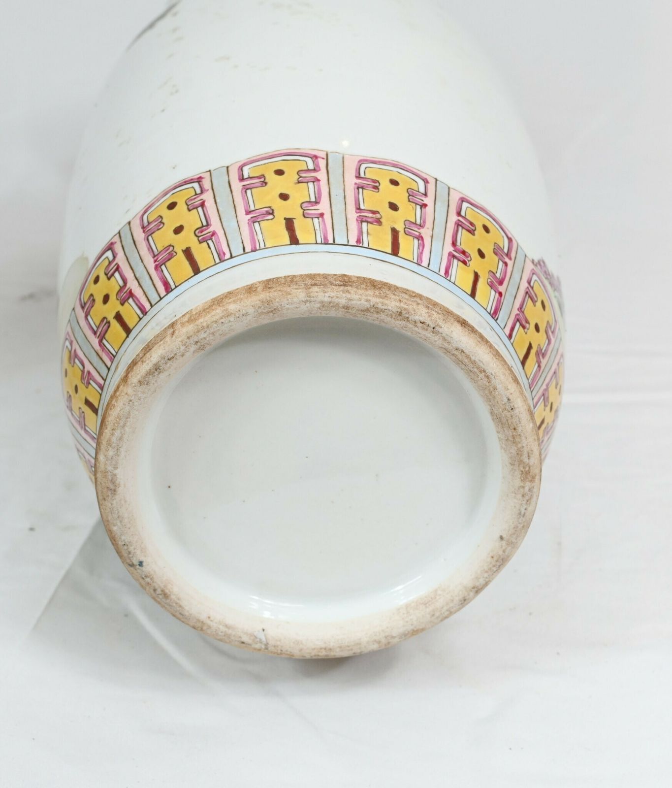 photo furniture Pair Chinese Porcelain Vases   Famill Verte Qing Urns Pheasant Bird