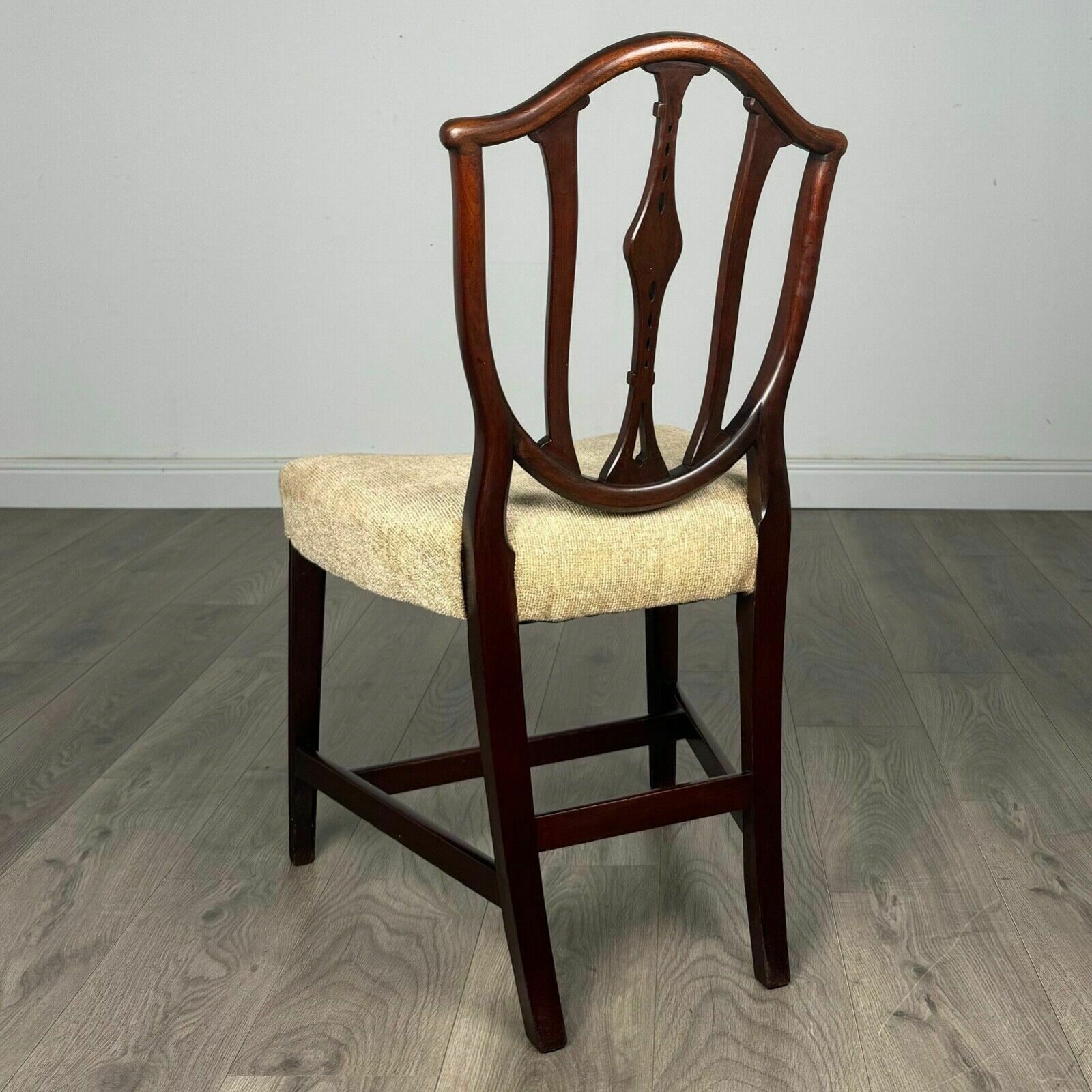 Antique 18th Century Set Of 8 Hepplewhite Style Dining Chairs photo for sale