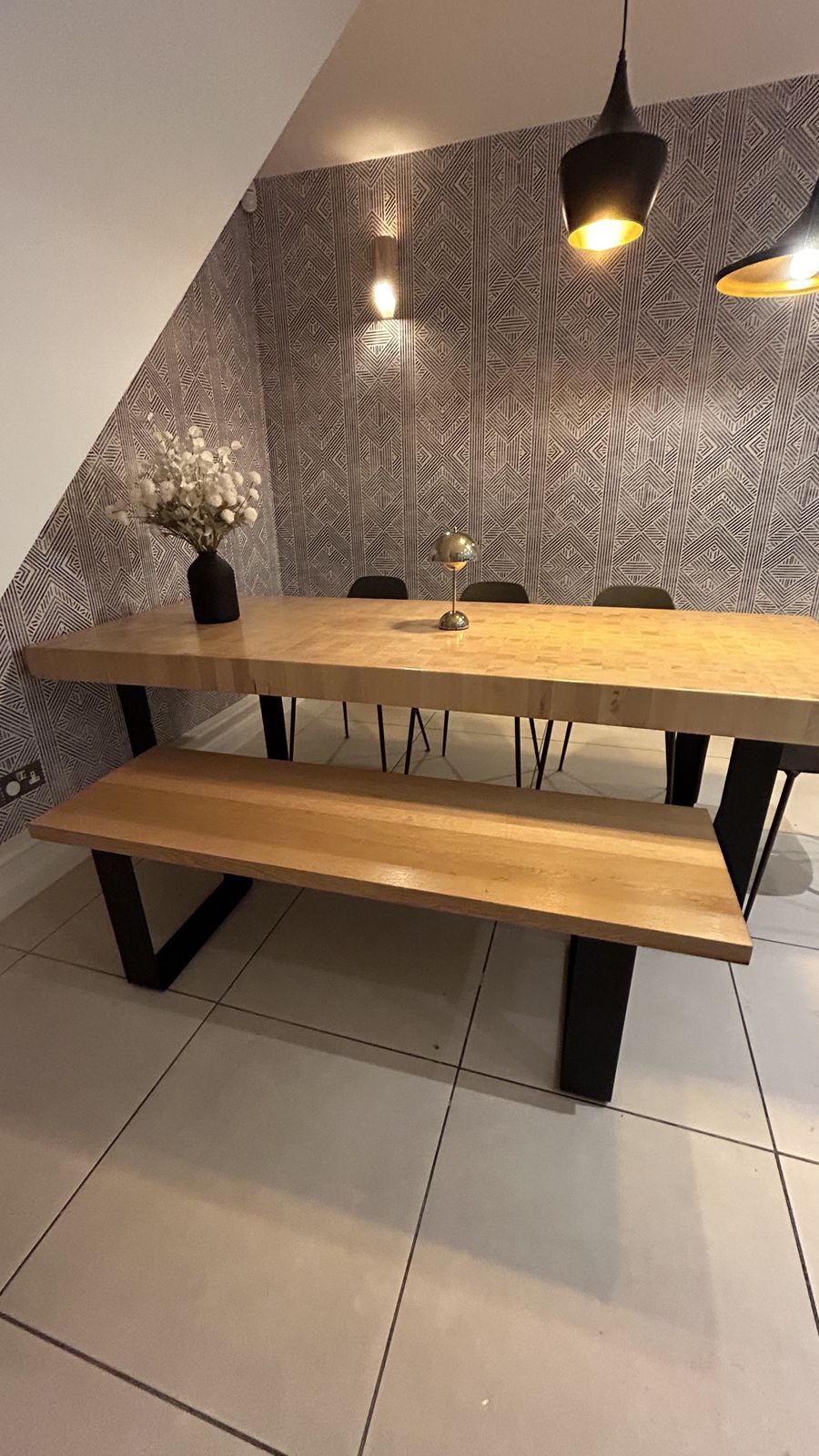 Stunning French Artisan Industrial Style Table photo Furniture