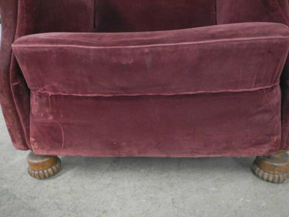 350.24 Italian Lounge Chair, 1950s, Vintage photo