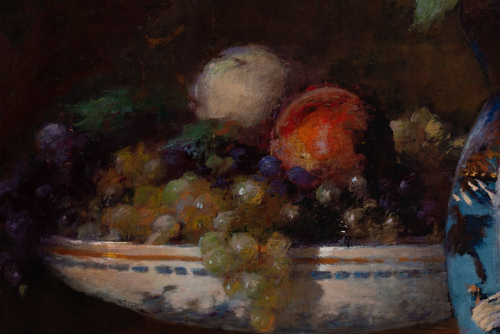 photo furniture 'Still Life With Flowers And Fruit ' By Jean Eritziane (Smyrna 1850 – 1925 Paris)