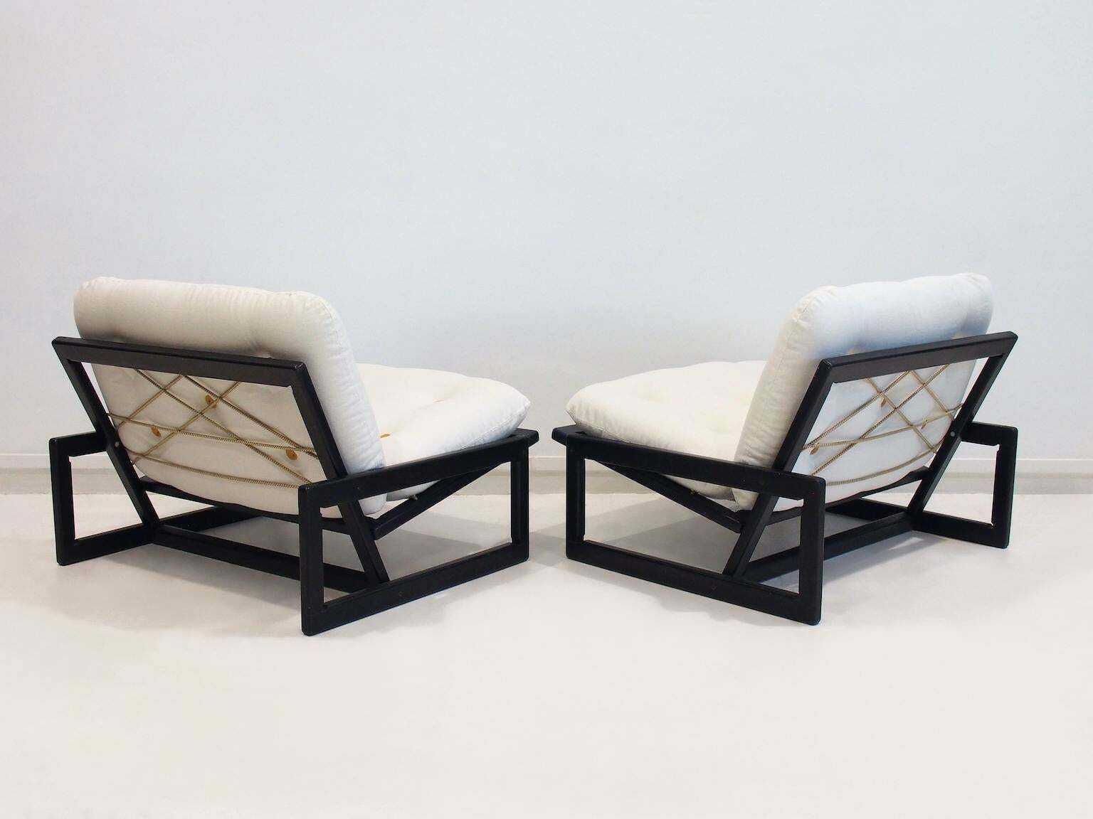 photo vinterior Pair Of Carlotta Lounge Chairs By Afra And Tobia Scarpa For Cassina