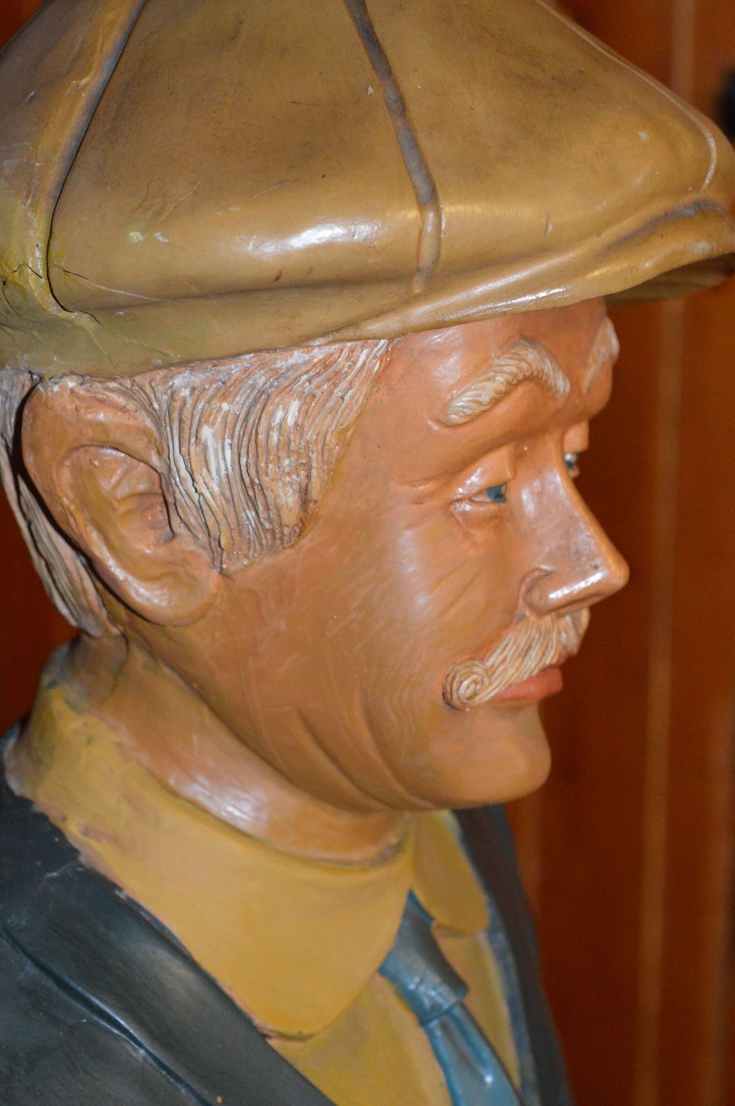 Very Large (142cm) Golf Advertising Statue Scottish Golfer/Course Designer James Braid, C1950 photo vinterior