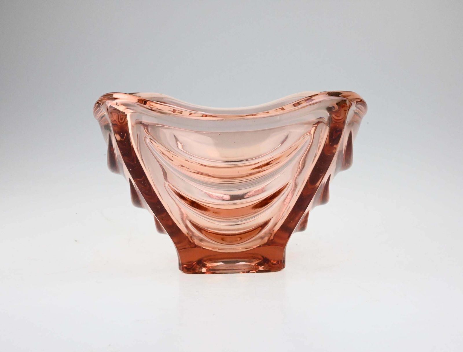Czech Pressed Red Glass Bowl By Vaclav Hanus, Hermanova Hut, Red Bowl, Glass Bowl, Vintage Bowl, Mid Century Bowl, Vintage Glass photo buy