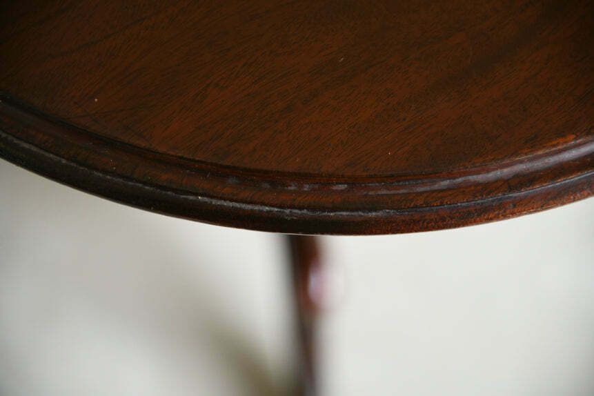 Antqiue Mahogany Occasional Tripod Table photo 445.0