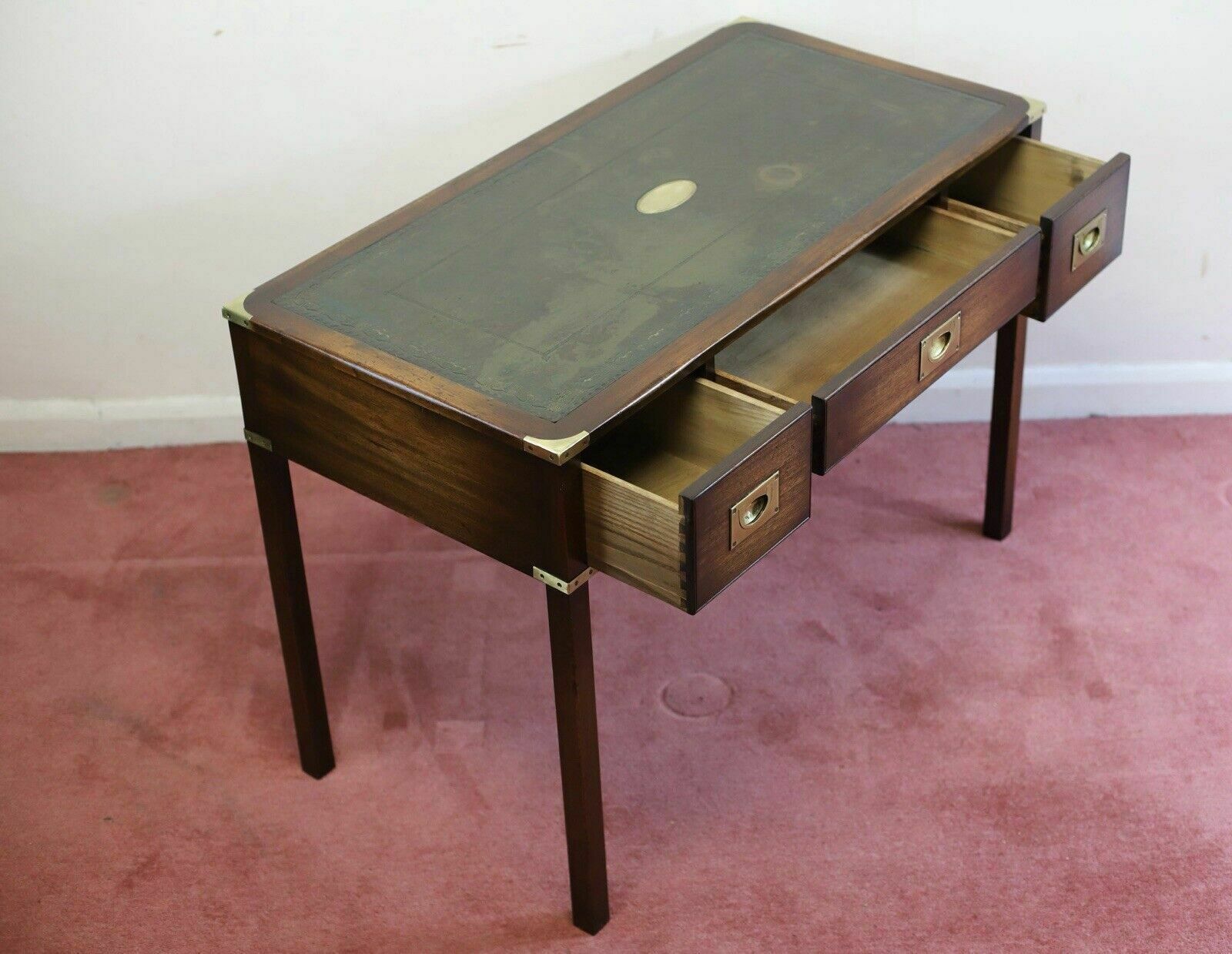 Furniture Beautiful Military Campaign Writing Table photo