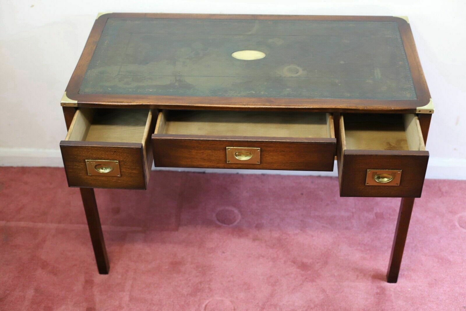 1850.0 Beautiful Military Campaign Writing Table photo