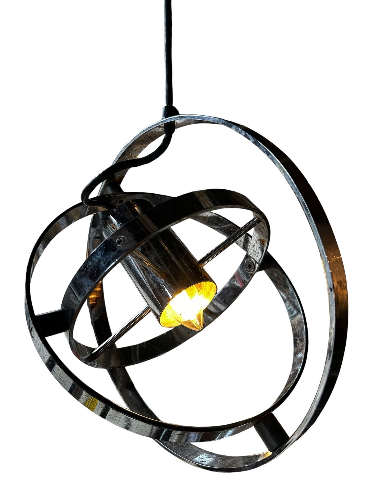 Atomic Space Age Pendant Lamp By Anthony Staples And Angus Wallace For Prime Move For The Design Centre London, 1960