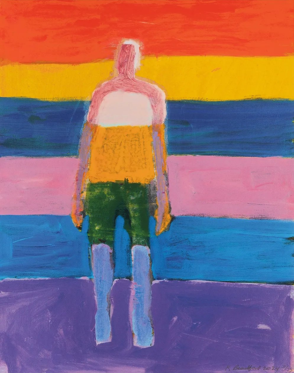 Katherine Bradford Person With Colors